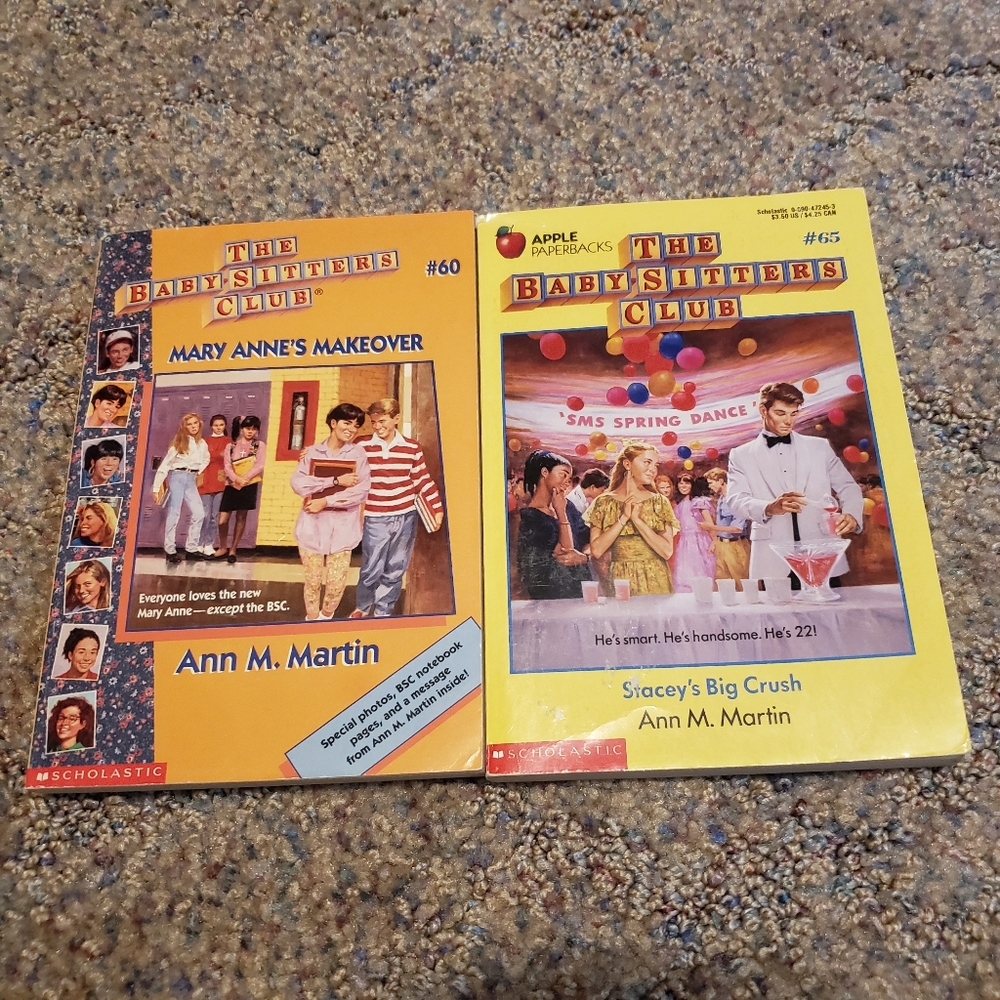 Vintage 2 the Babysitter's Club Books